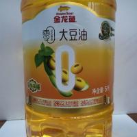金龙鱼零反式脂肪大豆油5L非转基因食用油绿色精准工艺家庭调味油