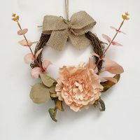 20TH004麻 花环装饰壁饰墙壁挂件墙上客厅挂墙房间墙饰壁饰室内饰品创意家居