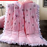 蒲公英 150*200cm单人夏被一条 维科韩版花边空调被夏被四件套水洗棉夏凉被三件套薄被子可机洗