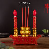 小号(钨丝灯)插电款 插电蜡烛拜神家用led电子香炉供奉烛台电子香烛供佛灯供财神爷