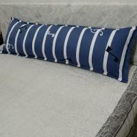 加厚-蓝色音符 1.2米 枕套一只 双人枕头1.2米1.5米1.8加长枕头套双人长枕套情侣枕套单个枕芯套