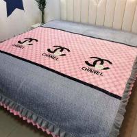 小香 枕套一对(联系客服) 水晶绒床盖单件三件套绗缝工艺双层夹棉冬季盖毯榻榻米罩加绒床单