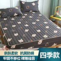 维尼熊[*适合厚度4-28cm床垫] 48*74cm[枕套一对] 抗菌防螨透气夹棉床笠三件套单件床垫保护套防尘席梦思床罩