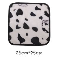 法兰绒毯子-奶牛 XS(25*25cm)大约打印纸大小 猫咪毯子午睡毯狗狗被子宠物保暖空调毯盖腿睡垫春夏幼猫比熊泰迪
