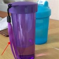 深紫色绳子三条装 特百惠随手绳子水壶杯提绳便携挂绳手机提绳纤维编织吊带短绳配件