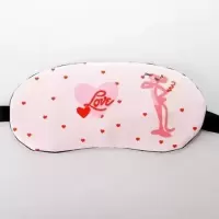 不可调节-跳跳虎爱心 +冰袋 韩版个性睡眠眼罩可爱男女款冷热敷趣味冰袋滑稽眼罩助眠遮光透气