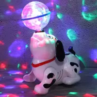 特技旋转狗 标配[不送电池] 儿童电动早教唱歌跳舞扭扭狗爬行旋转男女孩婴儿宝宝益智玩具礼物