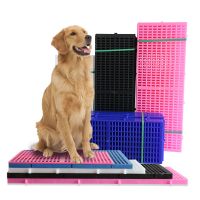 蓝色 60*30脚垫 狗笼脚垫板塑料网格垫 宠物垫脚板 防潮板 散热板 狗垫子耐咬