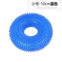 小号圈(适合30斤内使用) 橙色 狗狗猫玩具球耐咬自嗨发声小中大型宠物泰迪金毛磨牙棒训幼犬解闷