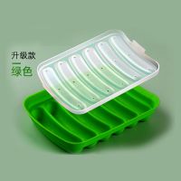 升级绿色薄款无配品 香肠模具宝宝辅食模具儿童硅胶婴儿肉肠磨具火腿肠蒸糕可蒸耐高温