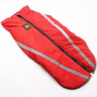 红色加绒保暖防风衣 XL[建议14-20斤] 中大型犬加绒狗狗衣服冬装拉布拉多萨摩耶金毛哈士奇保暖棉衣马甲