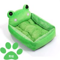 卡通随机 S型43*37内38*29 四季通用狗窝猫窝宠物窝泰迪帐篷房子可拆洗保暖加厚不粘毛舒适