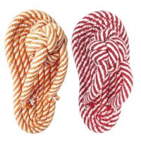 [一只装]绳结拖鞋(送小黄鸭) 绳结拖鞋狗狗宠物玩具训练宠物棉绳耐咬发声玩具泰迪磨牙宠物玩具