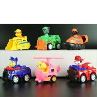 6款回力车-可分离-袋装 汪汪狗队回力车狗队套装小狗旺旺队救援惯性车玩具男女孩立大功