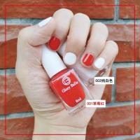 001+002[送收纳盒卸甲巾搓条] 3瓶无味可撕指甲油免烤速干ins显白学生裸色水性健康儿童孕妇可用