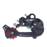 TZ50眼拨 山地车变速器自行车后拔前拨18速21速24速后拨速器TZ50后眼勾拨