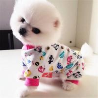 粉熊猫 XXS号 狗狗衣服小型犬秋装泰迪比熊幼犬衣服奶狗衣狗睡衣宠物四脚衣