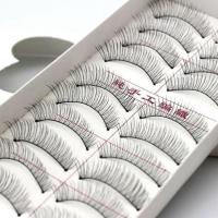 218睫毛一盒 假睫毛218棉线梗眼尾拉长款裸妆仿真眼睫毛/镊子/胶水多规格可选