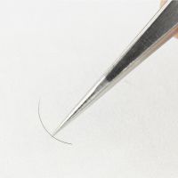 直头镊子 嫁接睫毛专用镊子直头弯头不锈钢精密防静电镊子种植假睫毛工具