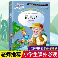 昆虫记 考点+读后感 [正版昆虫记]法布尔昆虫记全集三四五六年级小学生必读课外书