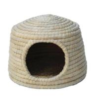 一号仓鼠鸟类小型窝底15厘米高15 仓鼠兔子窝龙猫刺猬保暖宠物用品冬暖猫窝鹦鹉八哥鸟窝底座可拆开