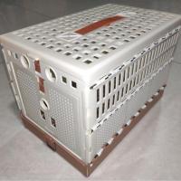 小号白笼32*20*22 鸽具鸽子用品 赛鸽集训笼 折叠放飞笼 便携小巧手提笼