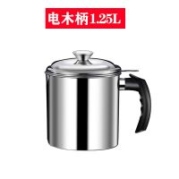 普通常规款 1.25L电木柄[容量约1.5斤] 304不锈钢油壶家用带滤网储油罐壶带盖油瓶厨房过滤油罐滤油神器