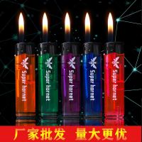 双击六六【明火】 25支【散装】 批发加厚防爆一次性防风明火直冲打火机家超市便利店订制印刷广告