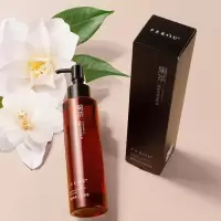 黑茶卸妆油1瓶+面膜3片 [柳丝同款]薇娅推荐黑茶植物卸妆油温和不刺激深层清洁脸部眼唇
