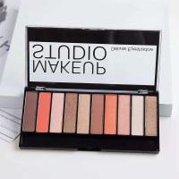 十色眼影01#活力西柚色 十色眼影盘立体绚丽易上色10色眼影大地色人鱼色