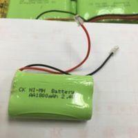 2.4V5号镍氢电池充电电池1800毫安 NI-MH AA子母机电话组合电池 2.4V5号镍氢电池充电电池1800毫安