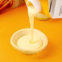 1盒蛋挞液 家用蛋挞皮蛋挞液烘焙原料葡式蛋挞酥皮带锡底批发蛋挞配料