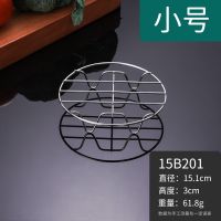 201不锈钢(3.0MM加粗钢条) 小号(直径15.2cm) 304不锈钢蒸架蒸格隔水蒸笼屉蒸菜蛋鱼馒头高矮脚家用蒸锅支