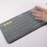 透明(一张) 罗技K380无线蓝牙键盘保护膜平板笔记本电脑键盘防尘静音膜防水