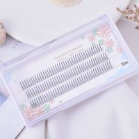 仙子毛(送胶水+镊子) 12mm 虞书欣同款A型假睫毛仙子仙女毛单簇鱼尾分段自然仿真朵毛嫁接C翘