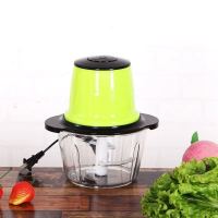 1.5升塑料杯体单开关带原装3刀片 电动绞肉机家用绞菜绞馅机碎菜料理机多功能绞肉馅机搅菜馅打肉机