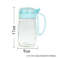 浅蓝色(630ml) 振兴 630ML大号防漏玻璃油壶 厨房油瓶装调料 调味瓶酱油瓶醋瓶子