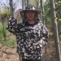 黑鹰连帽套头款 普通款 防蜂服全套蜂衣防蜂衣蜜蜂衣服蜜蜂帽子防蜂帽养蜂人衣服养蜂工具