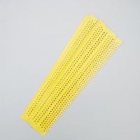 三排脱粉片 10个 接花粉盒子脱粉器接粉斗全套蜜蜂接粉盘蜂塑料大号接粉盒养蜂工具