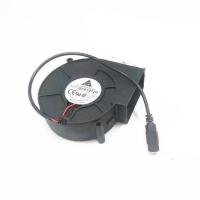 9733 12V 3600转 DC头 台达 充电宝户外静音可调速5V涡轮鼓风机USB烧烤炉9733吹风风扇