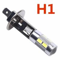 H1单个价格12V 单支装 H3汽车高亮前照灯防雾灯12V24V小车货车原装位改装聚光透镜