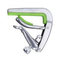 银色(尤克里里专用) 爱丽丝金属变调夹民谣吉他调音器一键扣押式尤克里里通用变音capo