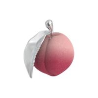 单个耳钉 MARSEEN 野餐系列 萌趣大桃子耳饰设计感水果耳钉气质独特款