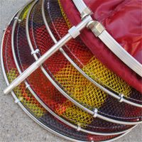 25*1.5米花色双圈(配普通包) 无异味鱼护双圈鱼护防挂加厚涂胶花色速干网布渔护渔网兜