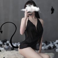 黑色A款 (S)80-100斤 性感情趣睡衣透视薄纱白衬衫秘书装胖mm免脱女挑逗诱惑火辣内衣骚