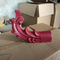 枣红色小头翘脚 1个 树脂瓦配件翘脚瓦凉亭翘檐仿古瓦塑料瓦屋檐飞檐屋顶装饰屋脊配件