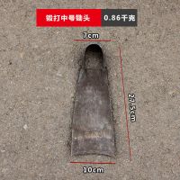 条锄中号 大锄头农具种菜家用挖土开荒锄头全钢挖笋专用翻土地农用老式锻打