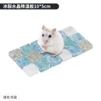仓鼠水晶降温板 10*5cm 宠物散热板 仓鼠散热垫 消暑石板 龙猫冰垫 冰凉睡垫 兔子降温板