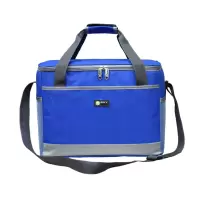 蓝色 8L 便携加厚外卖包送餐包箱铝箔带饭包野餐包保温包箱保鲜冷藏冰包