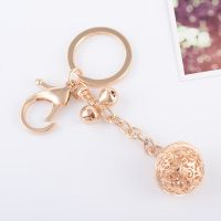 4459福铃铛金色 创意福袋水钻汽车钥匙扣女包包挂件钥匙链挂件钥匙扣挂件可爱韩版